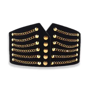 Slim Corset Cummerbunds Elastic Belts