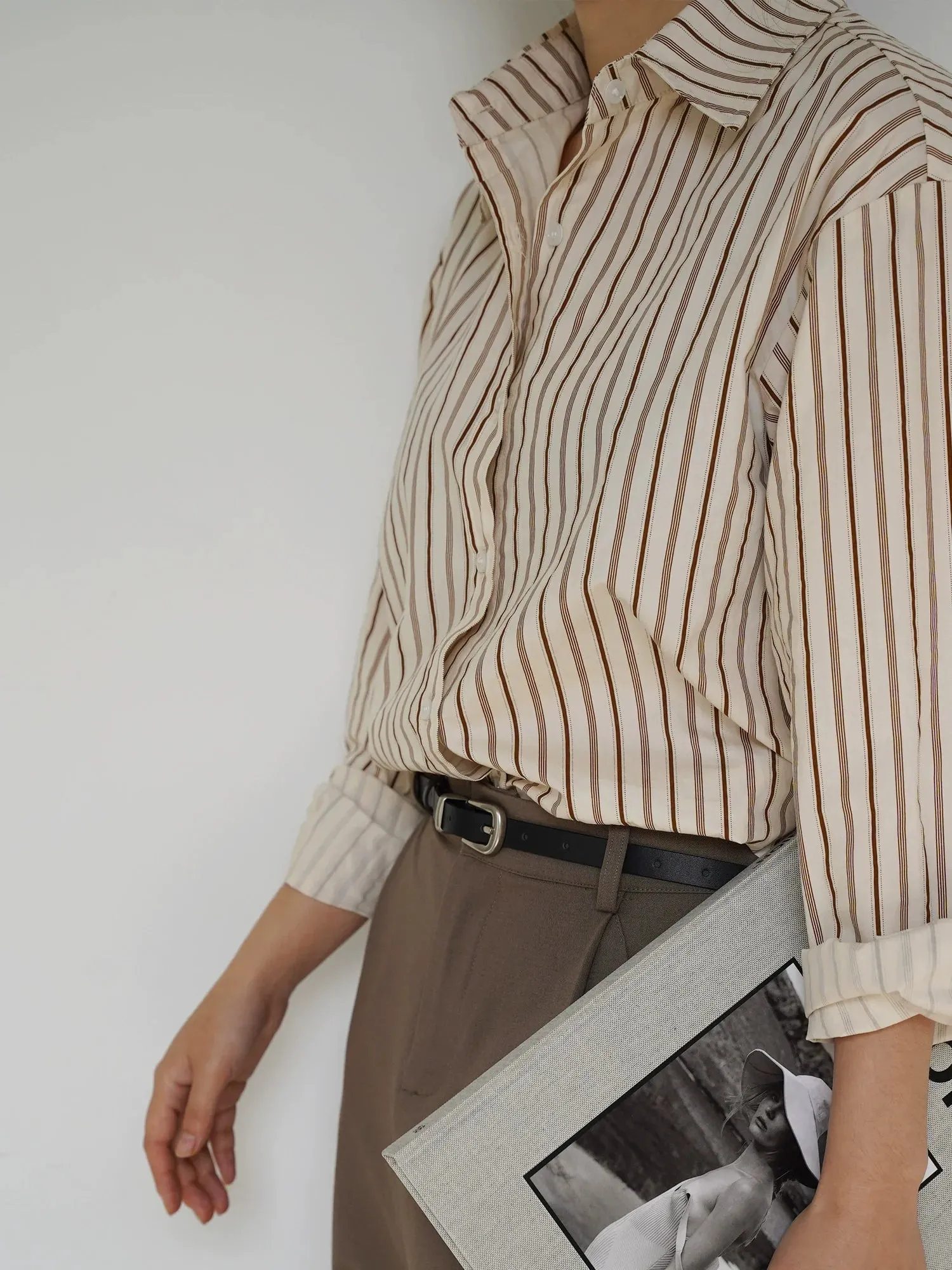 Slim Cowhide Belt