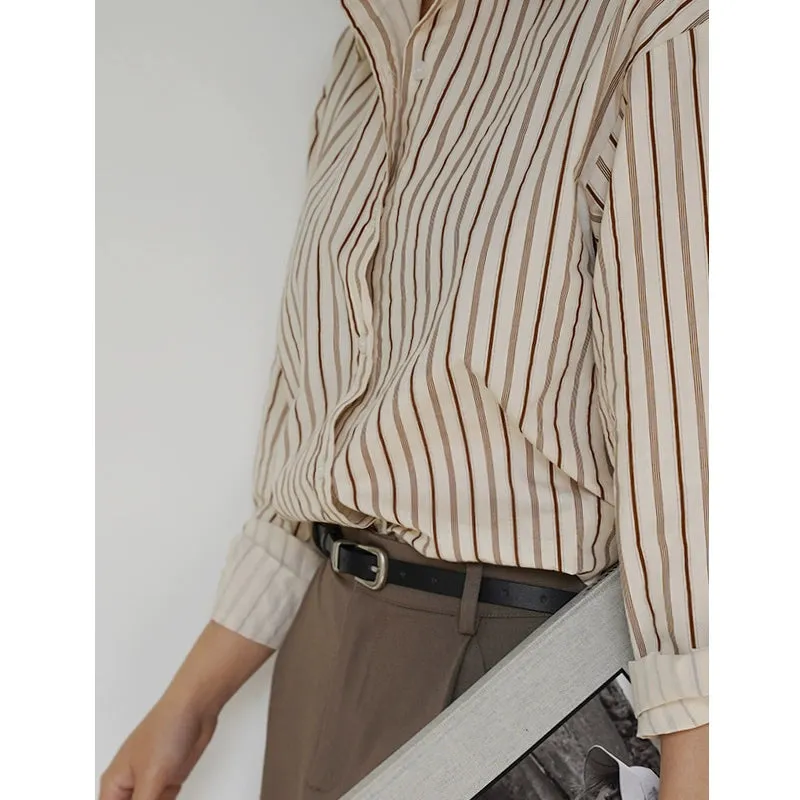 Slim Cowhide Belt