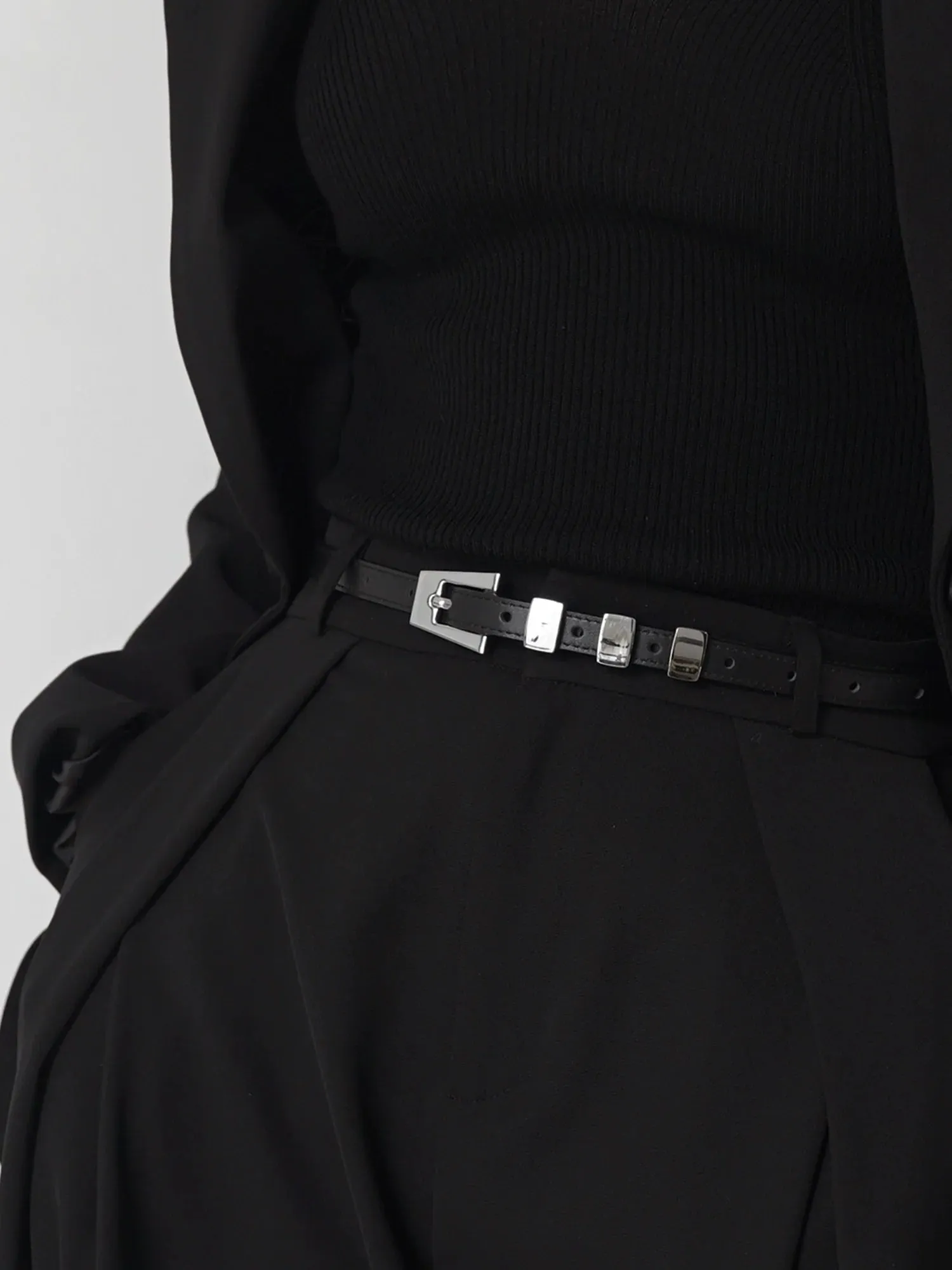Slim Top-Grain Leather Belt