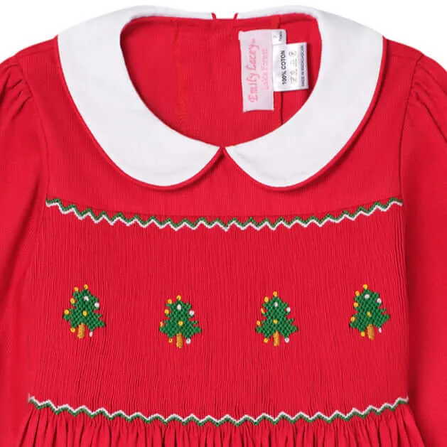 Smocked Tree Dress