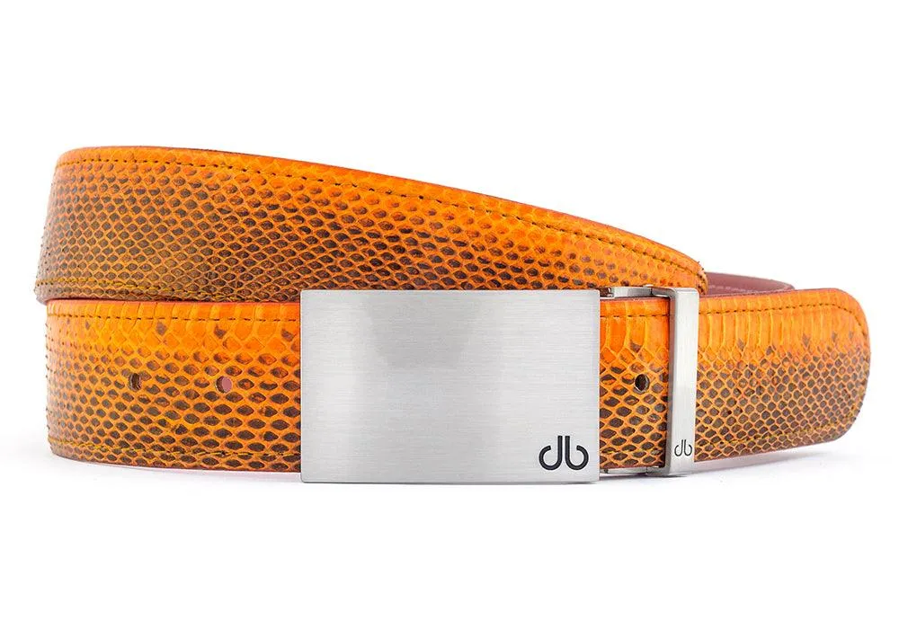 Snakeskin Leather Belts