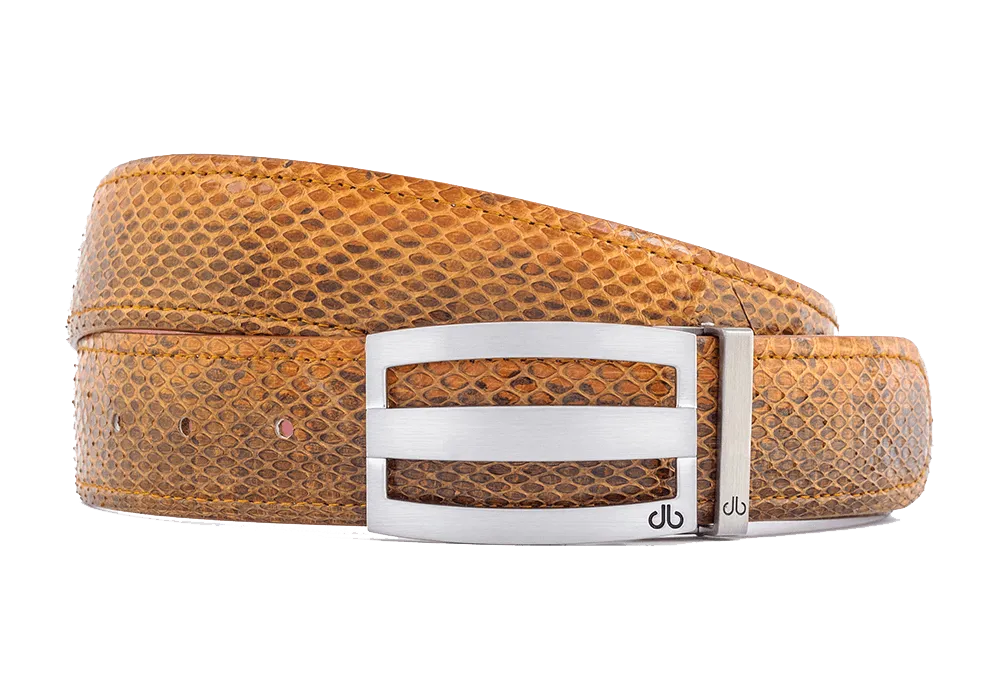Snakeskin Leather Belts