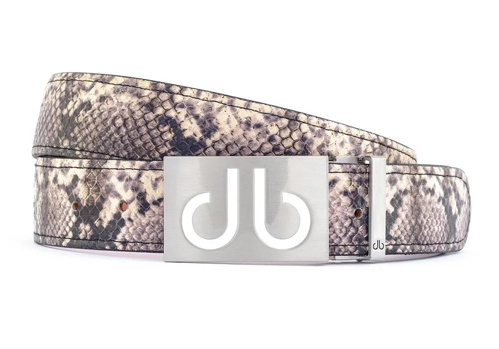 Snakeskin Leather Belts