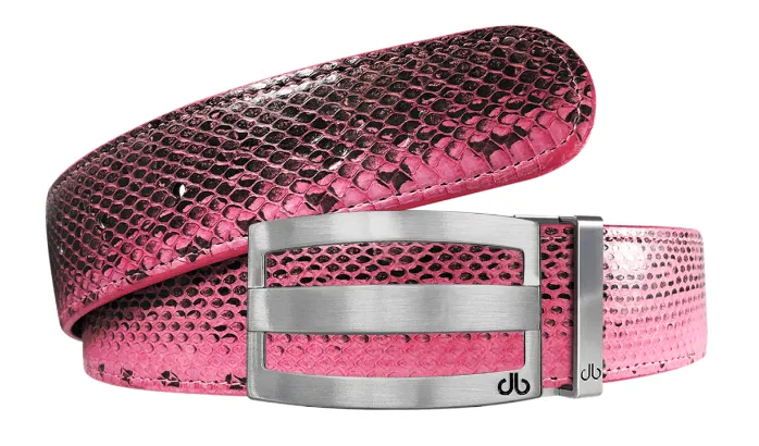 Snakeskin Leather Belts