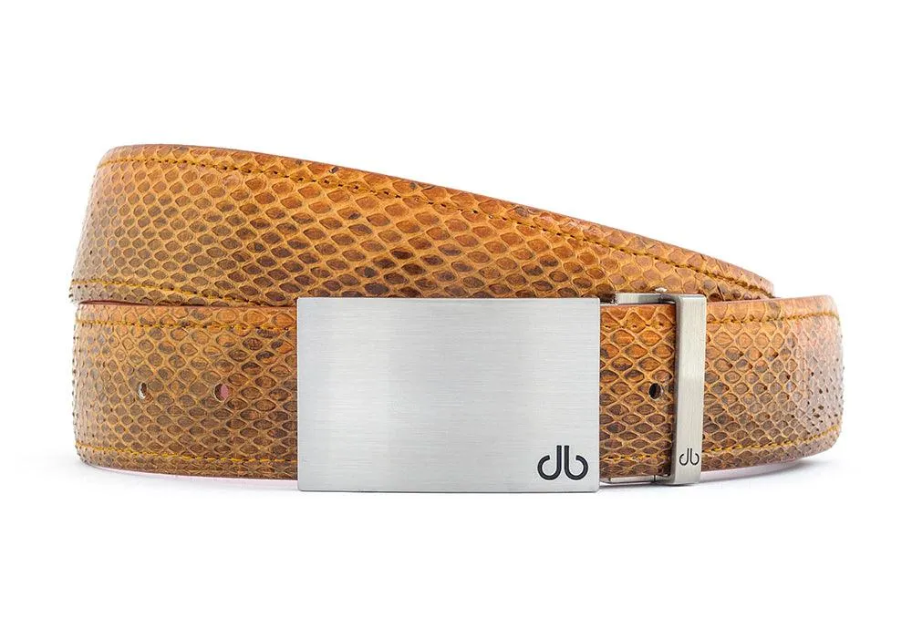 Snakeskin Leather Belts