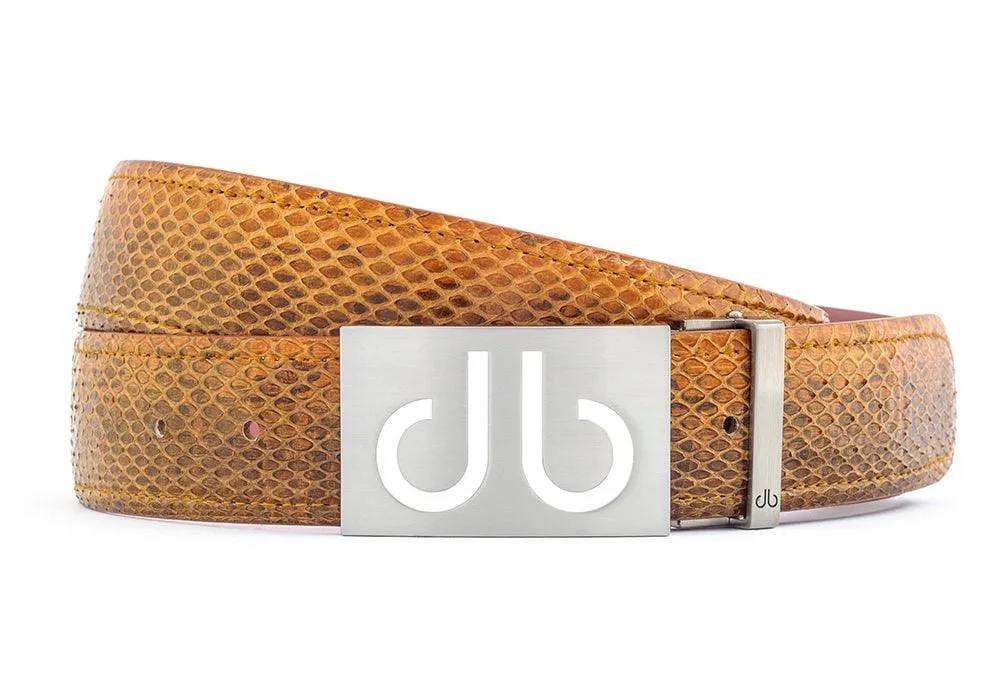 Snakeskin Leather Belts