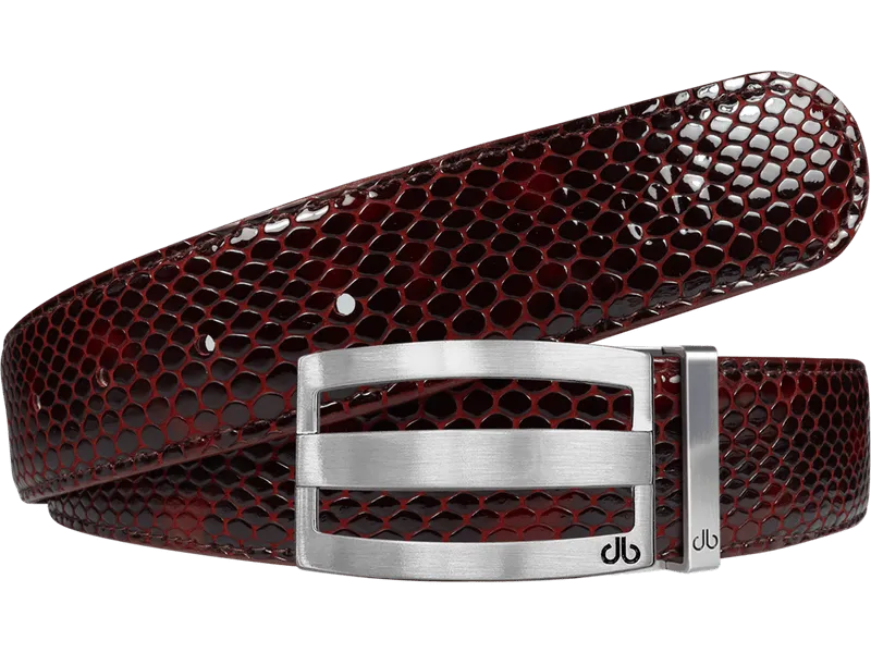 Snakeskin Leather Belts