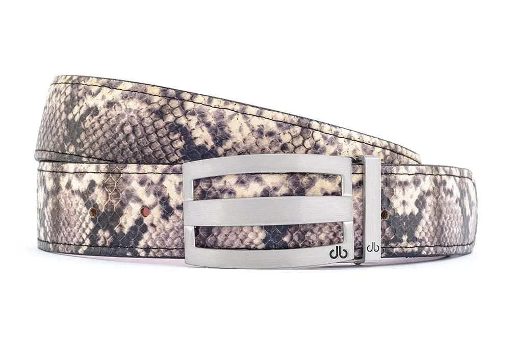 Snakeskin Leather Belts
