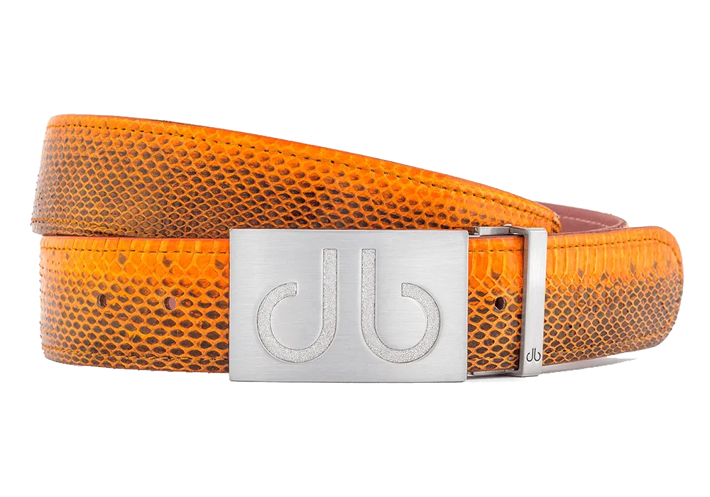 Snakeskin Leather Belts