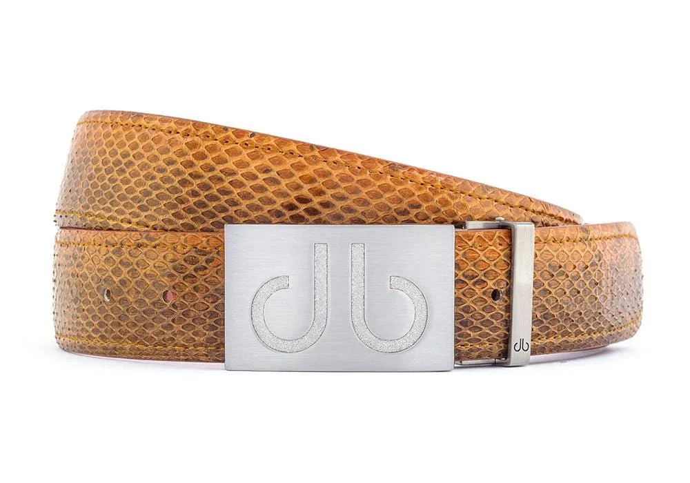 Snakeskin Leather Belts