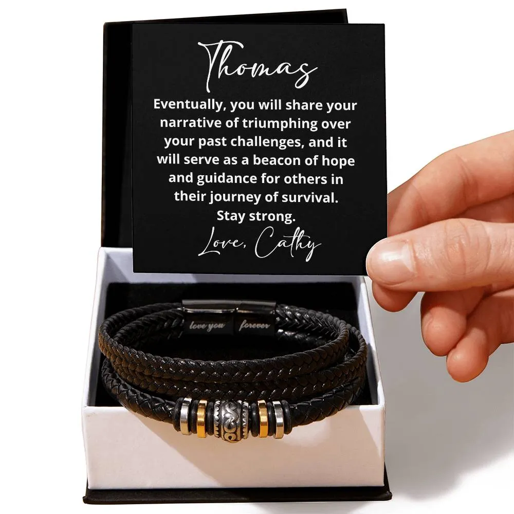 Sobriety Bracelet - Stay Strong