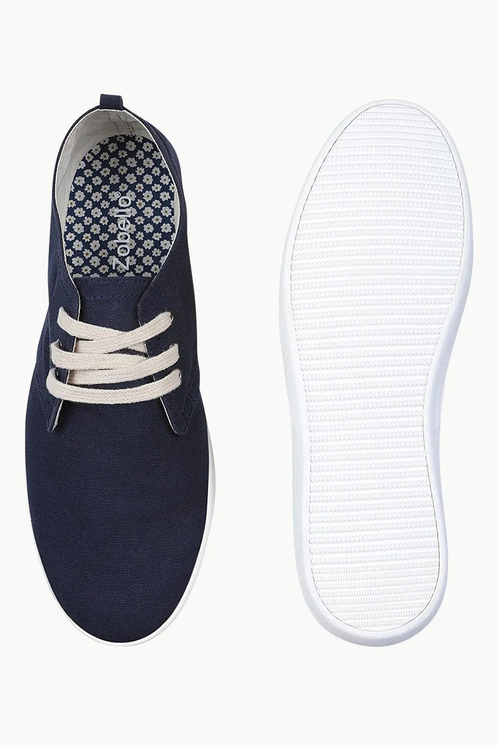 Solid Lace Up Plimsolls