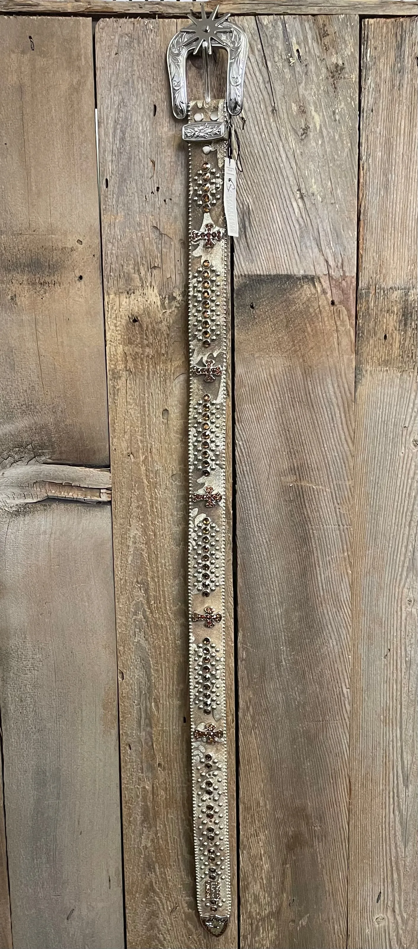*SPECIAL MARKDOWN* LG Gold Acid Wash with Crosses