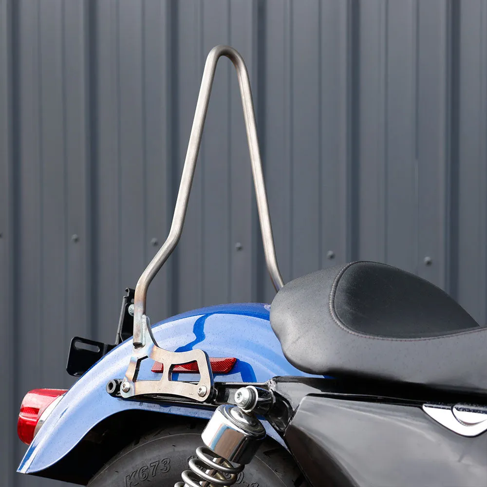 Sportster Bolt On Sissy Bar For Chopped Struts - 2004 & Up - 14"