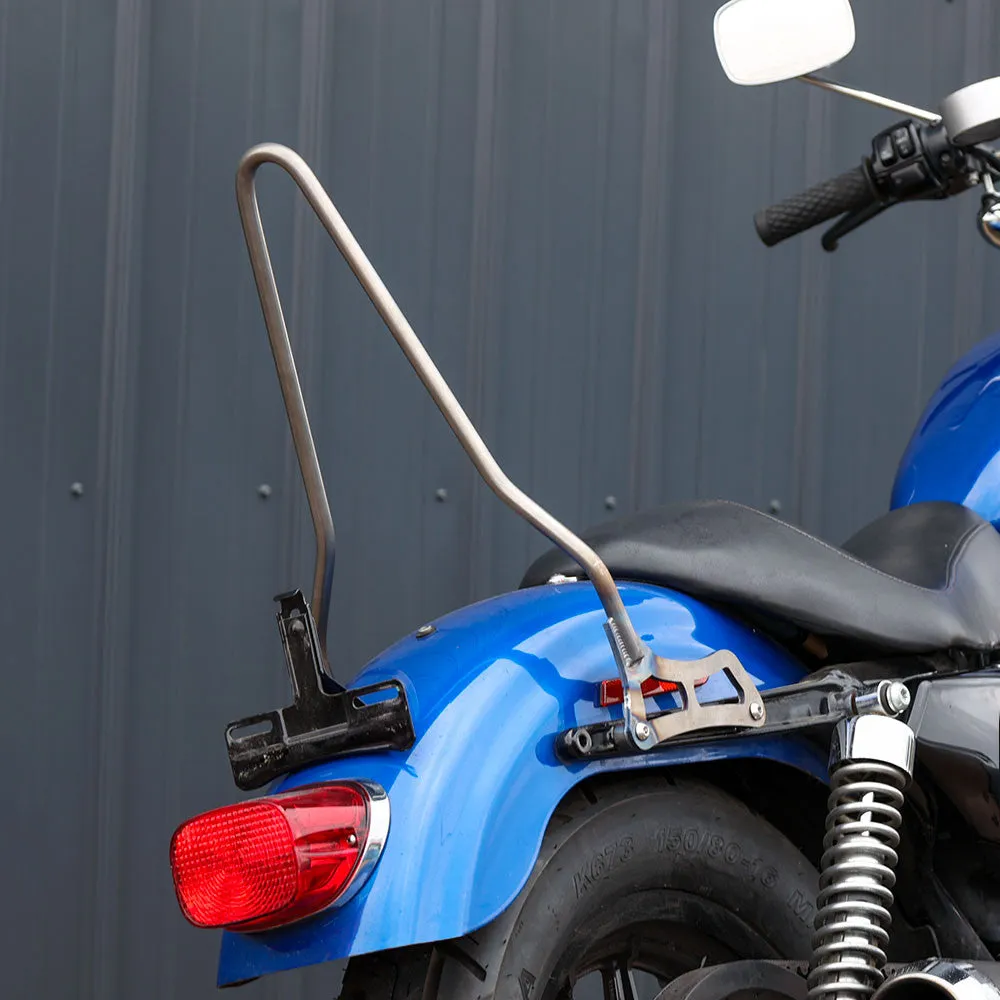 Sportster Bolt On Sissy Bar For Chopped Struts - 2004 & Up - 14"