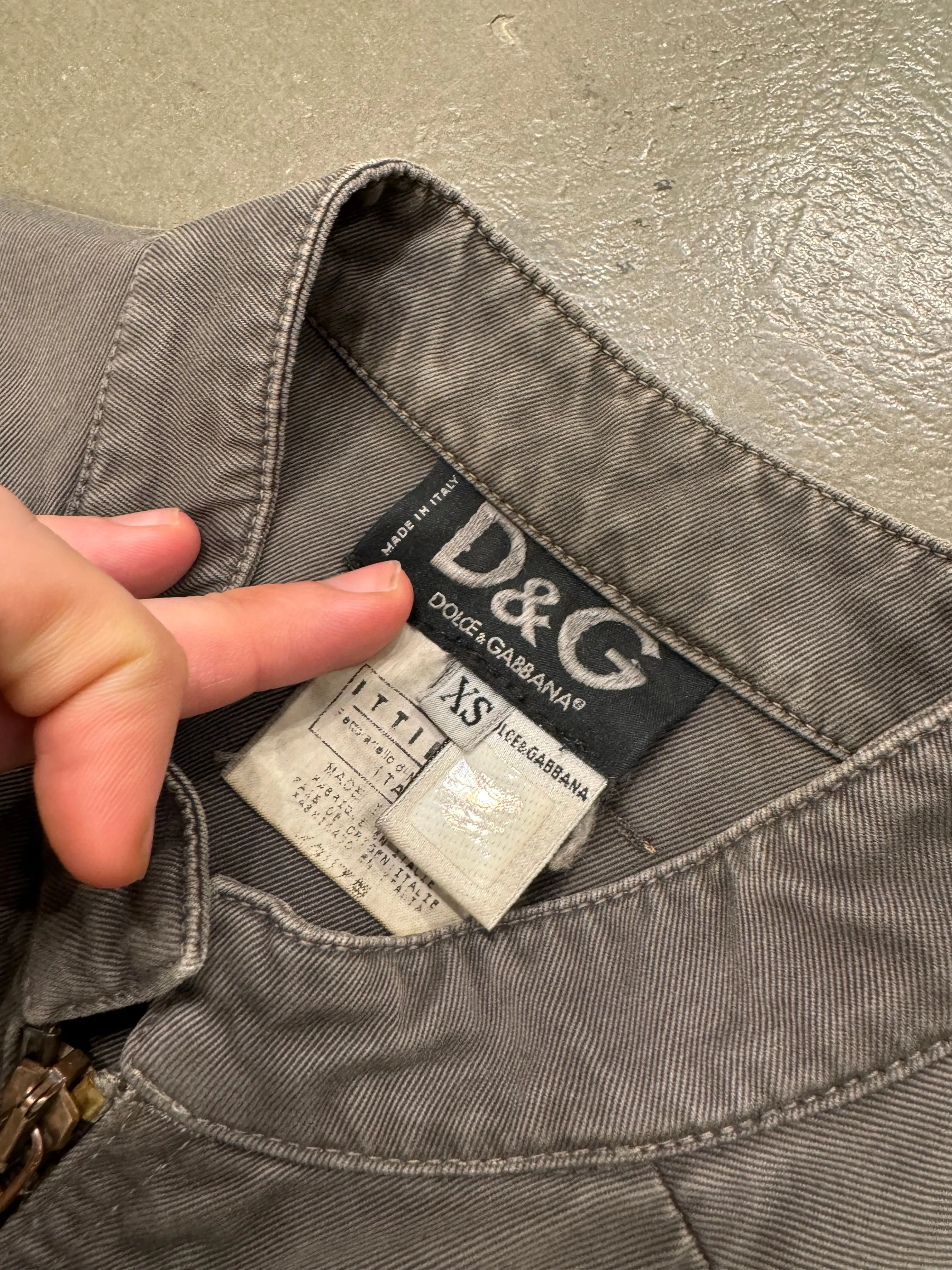 S/S2003 Dolce & Gabbana military utility vest