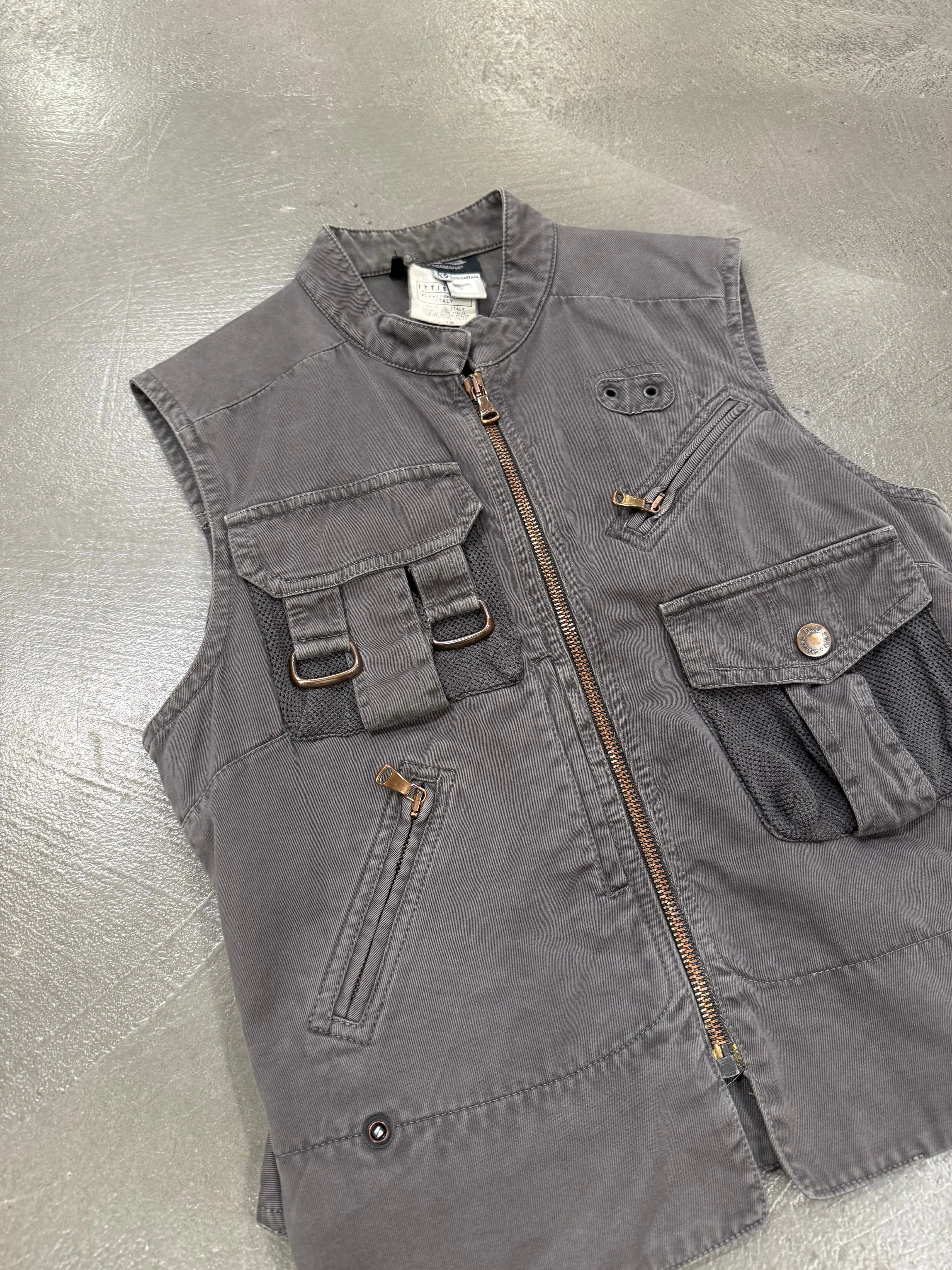 S/S2003 Dolce & Gabbana military utility vest