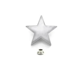 Star Rivet 24mm x 24mm Silver