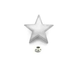 Star Rivet 24mm x 24mm Silver