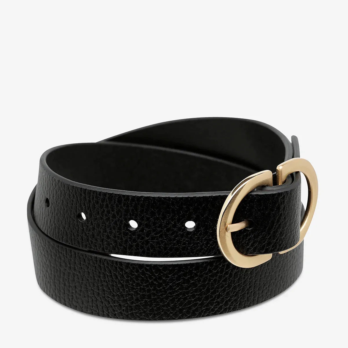 STATUS ANXIETY II IN REVERSE Belt - black/gold