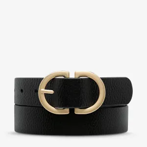 STATUS ANXIETY II IN REVERSE Belt - black/gold