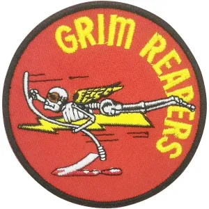 Strike Fighter Squadron 101 (VFA-101) - Grim Reapers Embroidered Patch (Iron On Application)