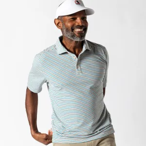 Summerford Performance Jersey Polo - Wharf Stripe