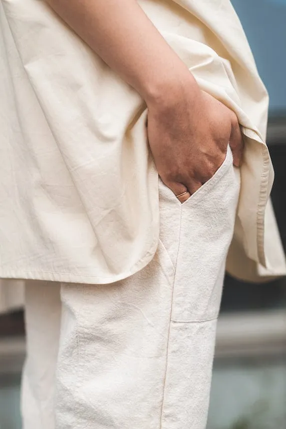 Sunny Canvas Pants in Natural