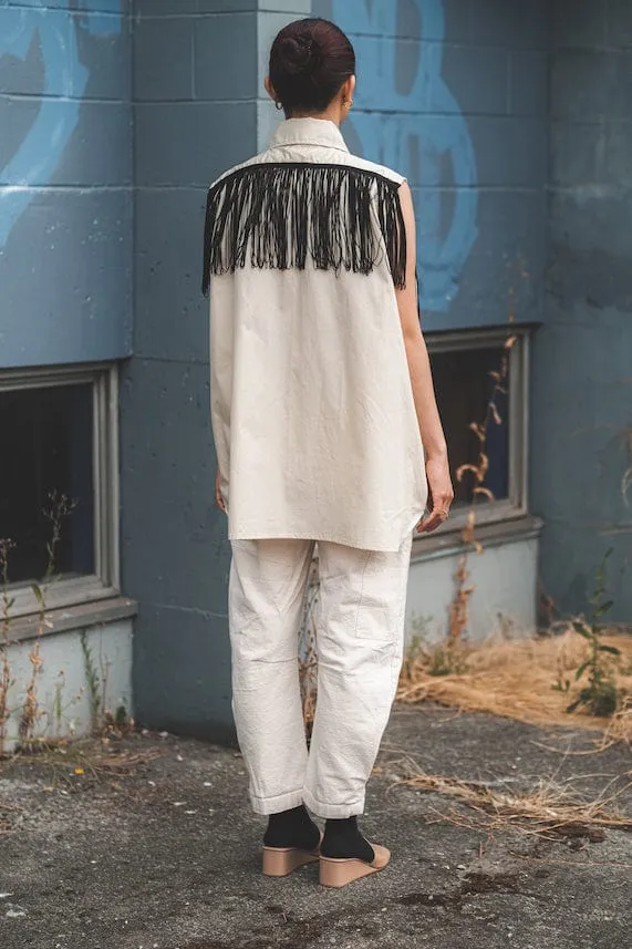 Sunny Canvas Pants in Natural