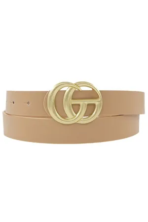 Taupe Girl Gang Belt