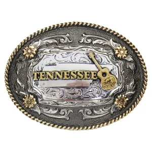 Tennessee — Oval Rope Edge Buckle