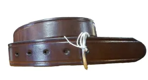 Tex Tan Slick Brown Leather Belt