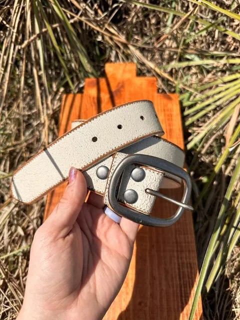The Briggs Off-White Belt