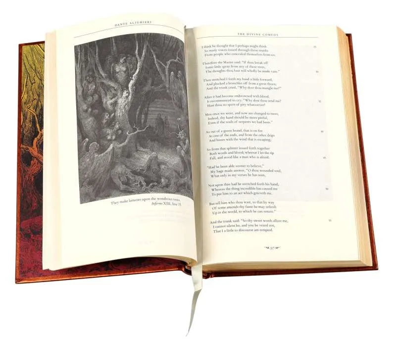 The Divine Comedy by Dante Alighieri, Translation by Henry Wadsworth Longfellow, Illustrations by Gustave Dore