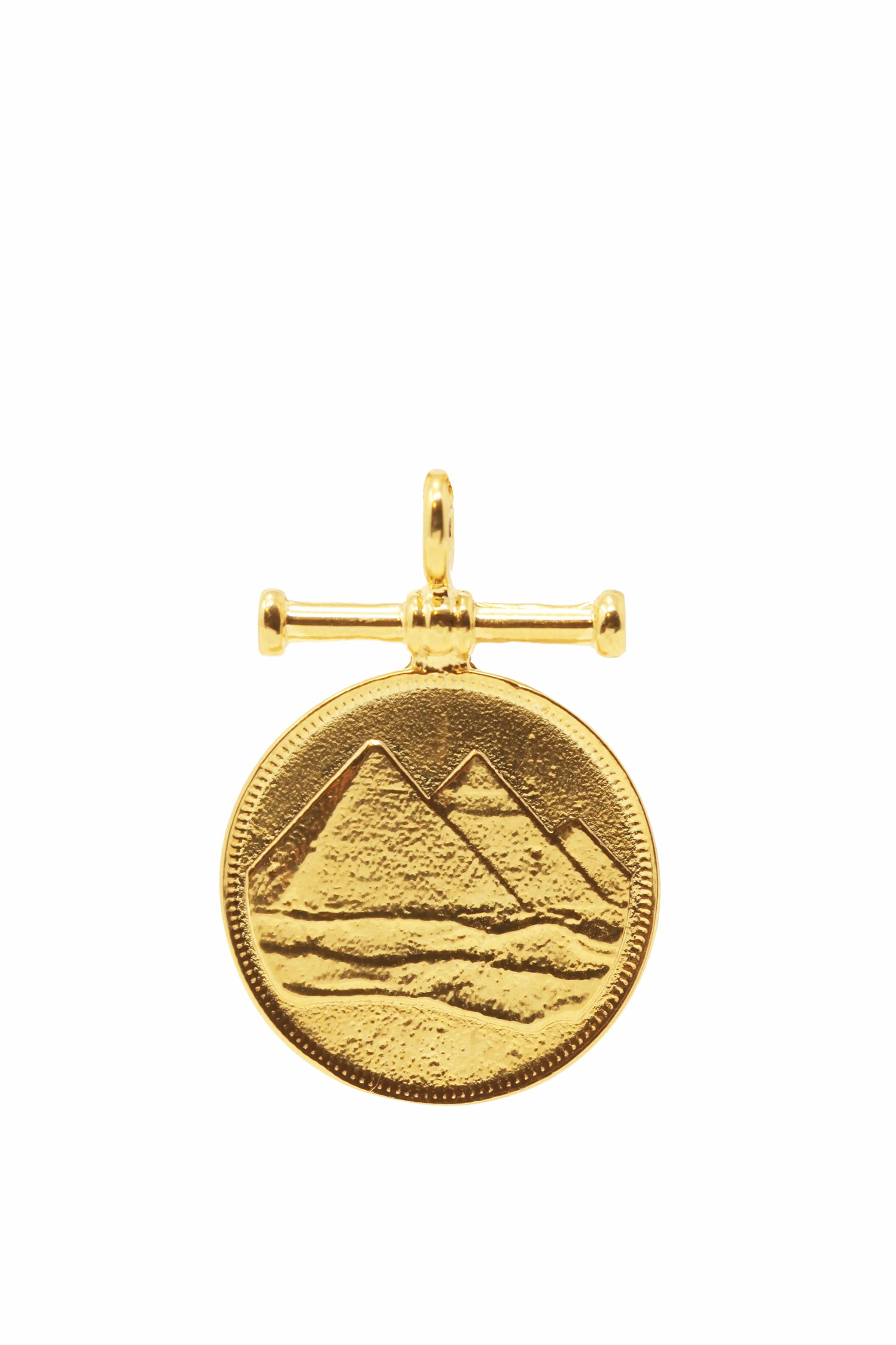 THE PYRAMID Bar Coin Pendant
