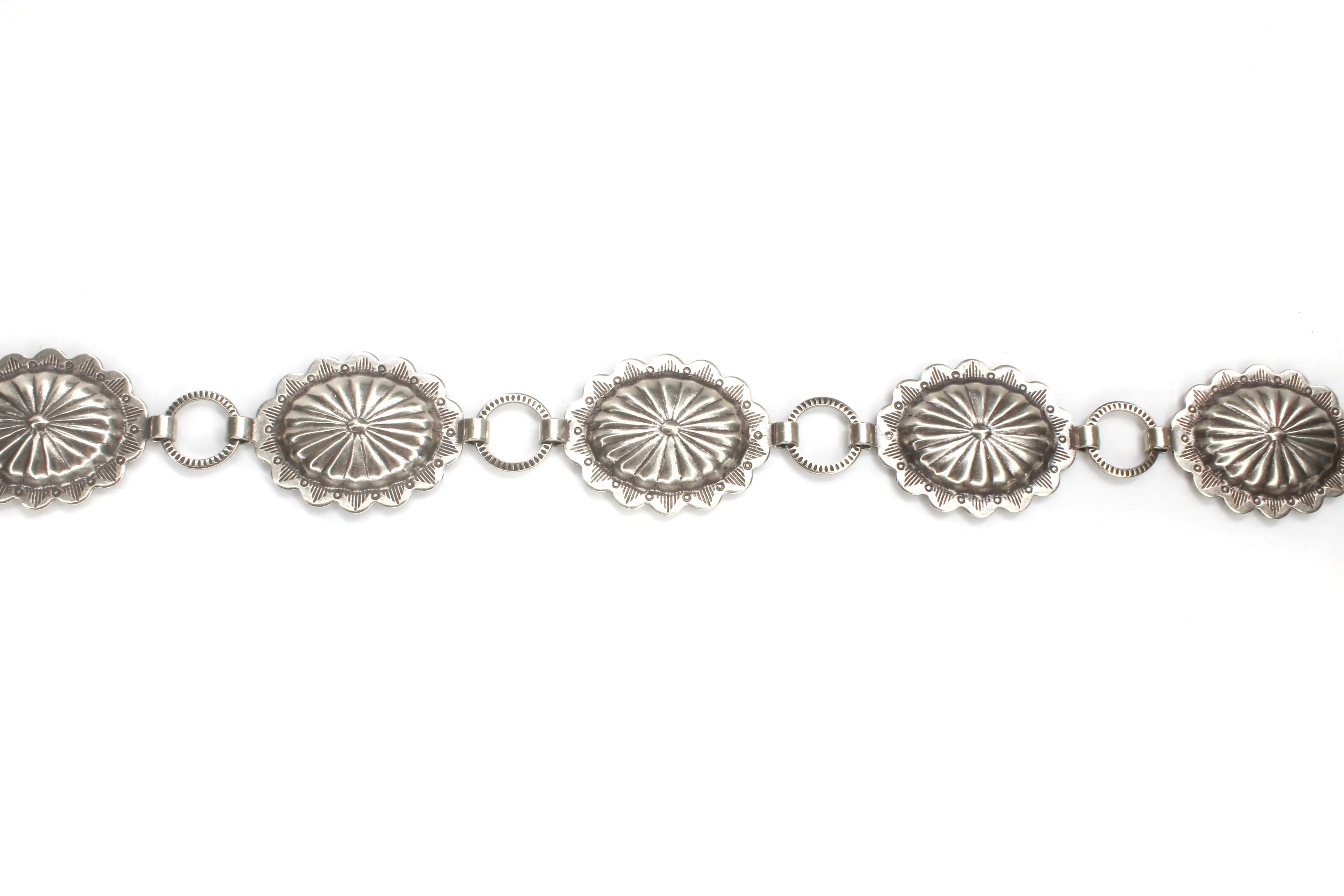 The Roswell Concho Belt - Medium Concho