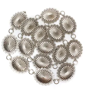 The Ruidoso Concho Belt - Large Concho (EXTENDED SIZE OPTIONS)