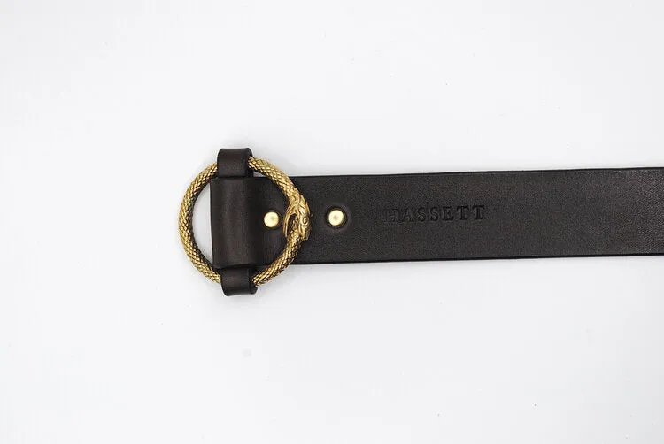 The Snake Belt, Chocolate Brown