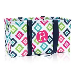 Thirty one Large Utility Tote Beach Picnic Laundry Basket Bag 31 Gift in Candy Corner