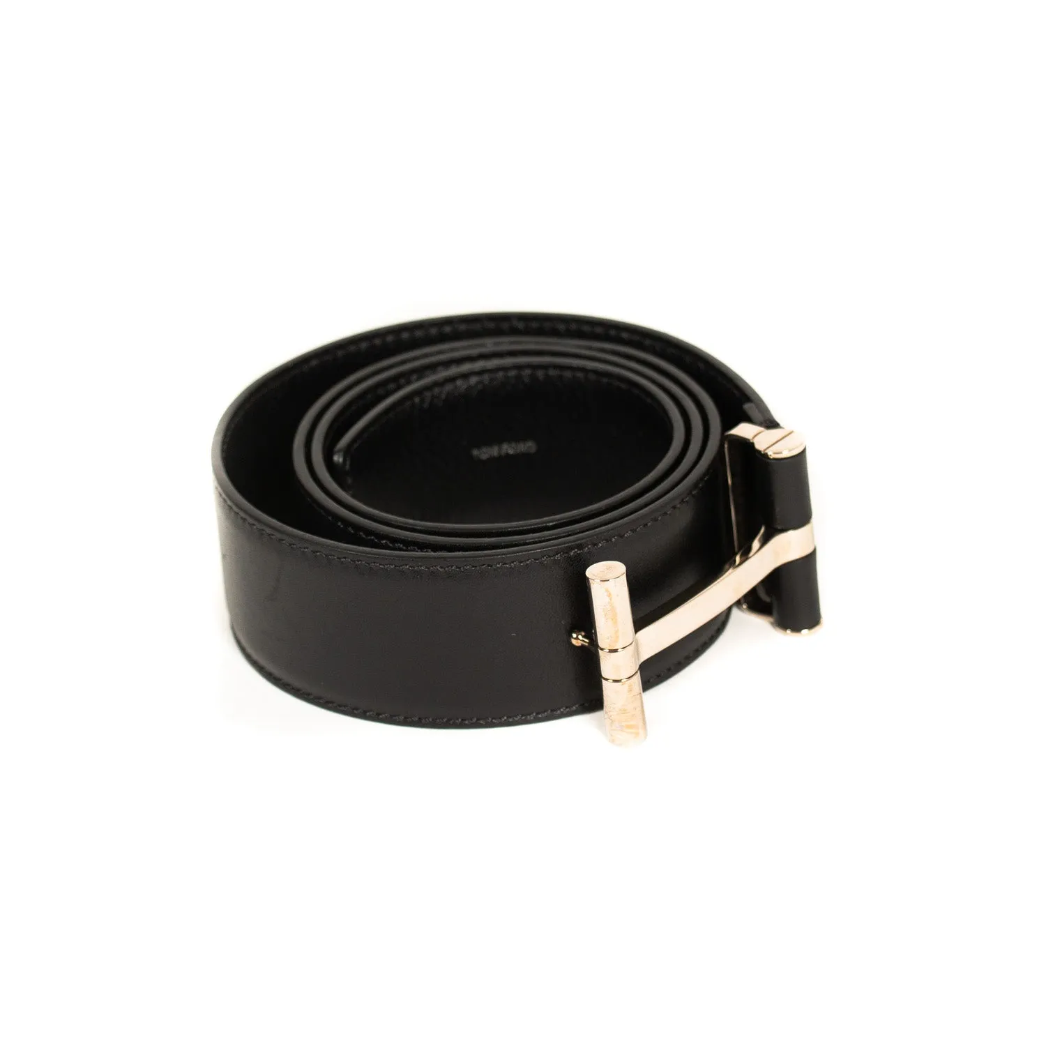Tom Ford Logo Leather Belt