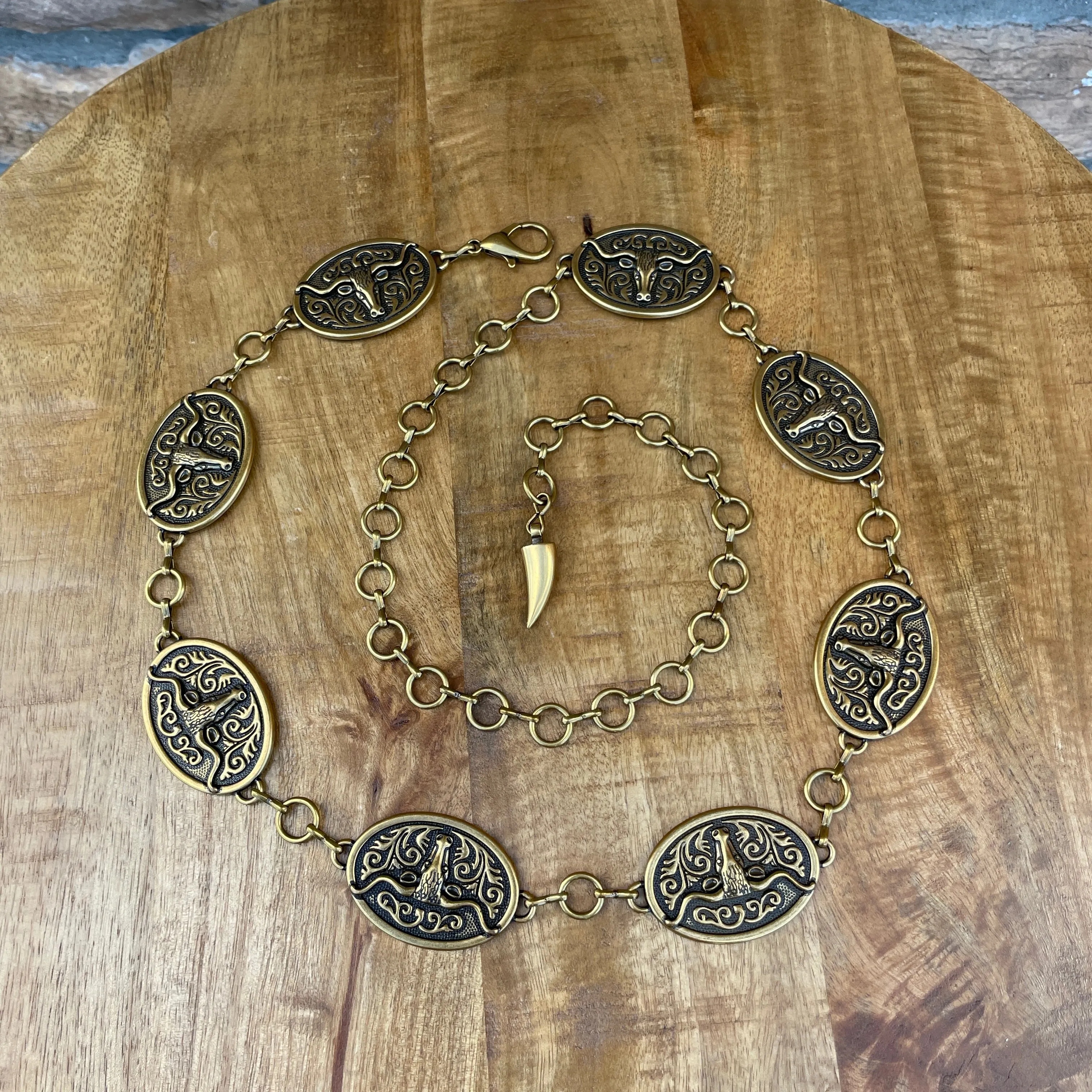 Tori Gold Concho Belt