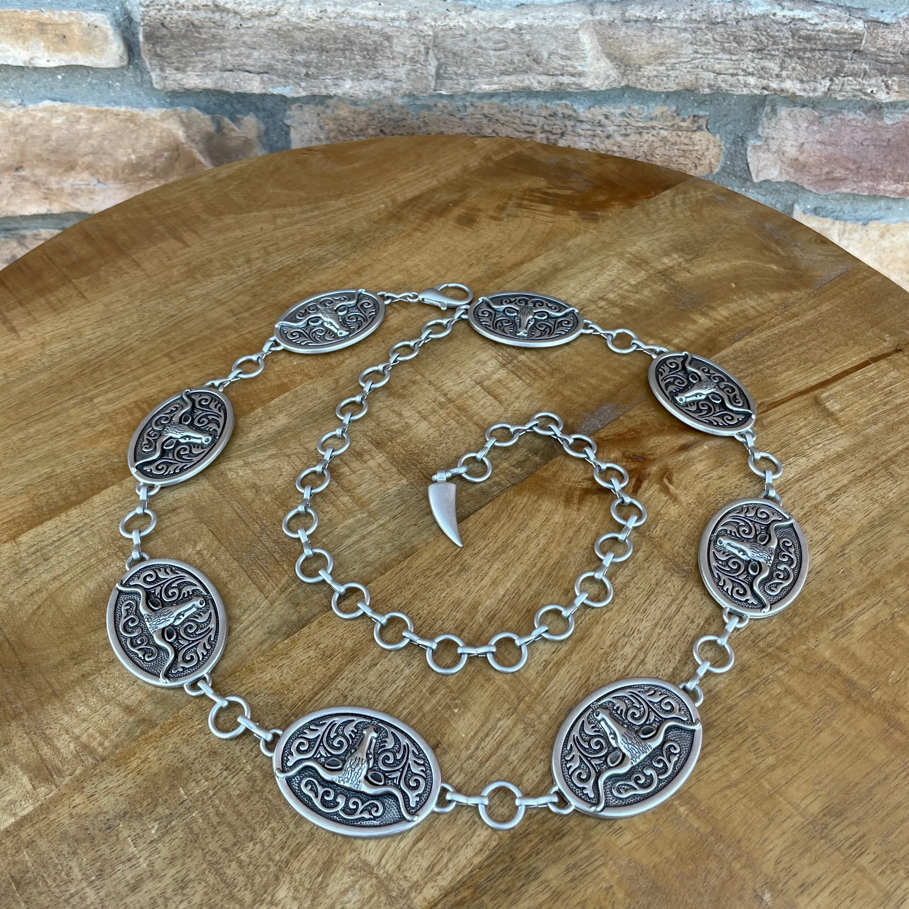 Tori Silver Concho Belt