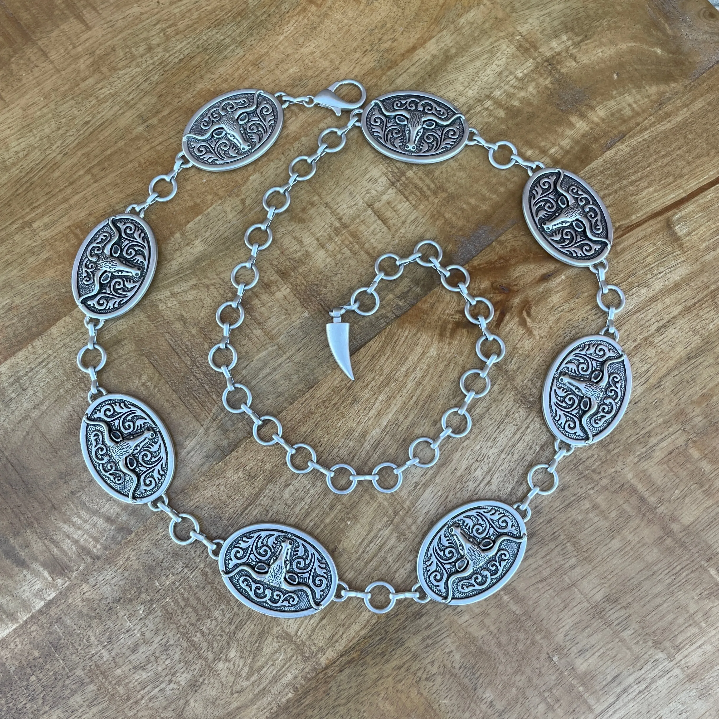 Tori Silver Concho Belt
