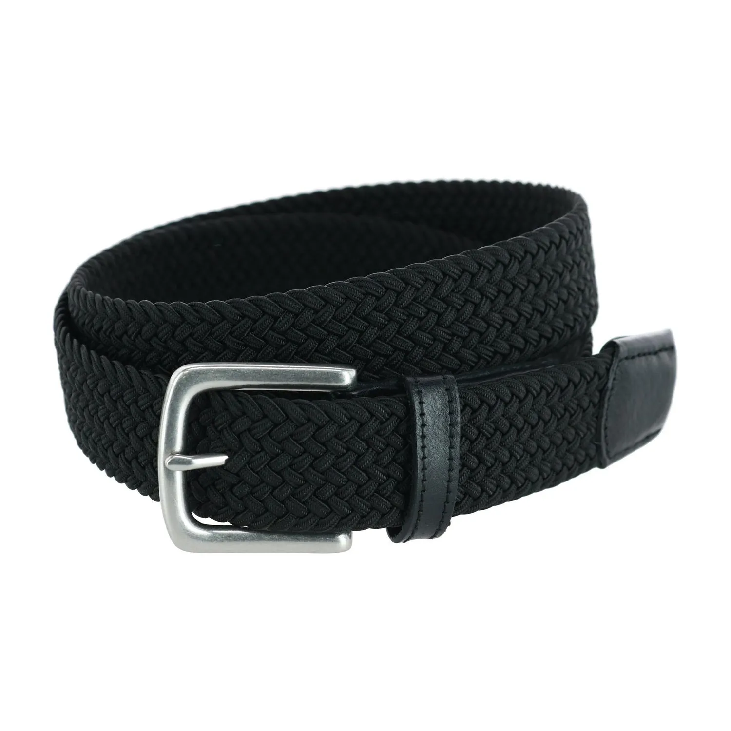Trafalgar Black Woven Belt
