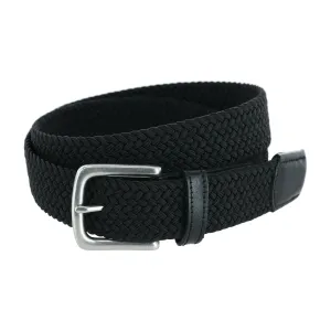 Trafalgar Black Woven Belt