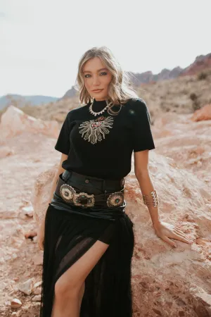 Turquoise Marvel Concho Belt