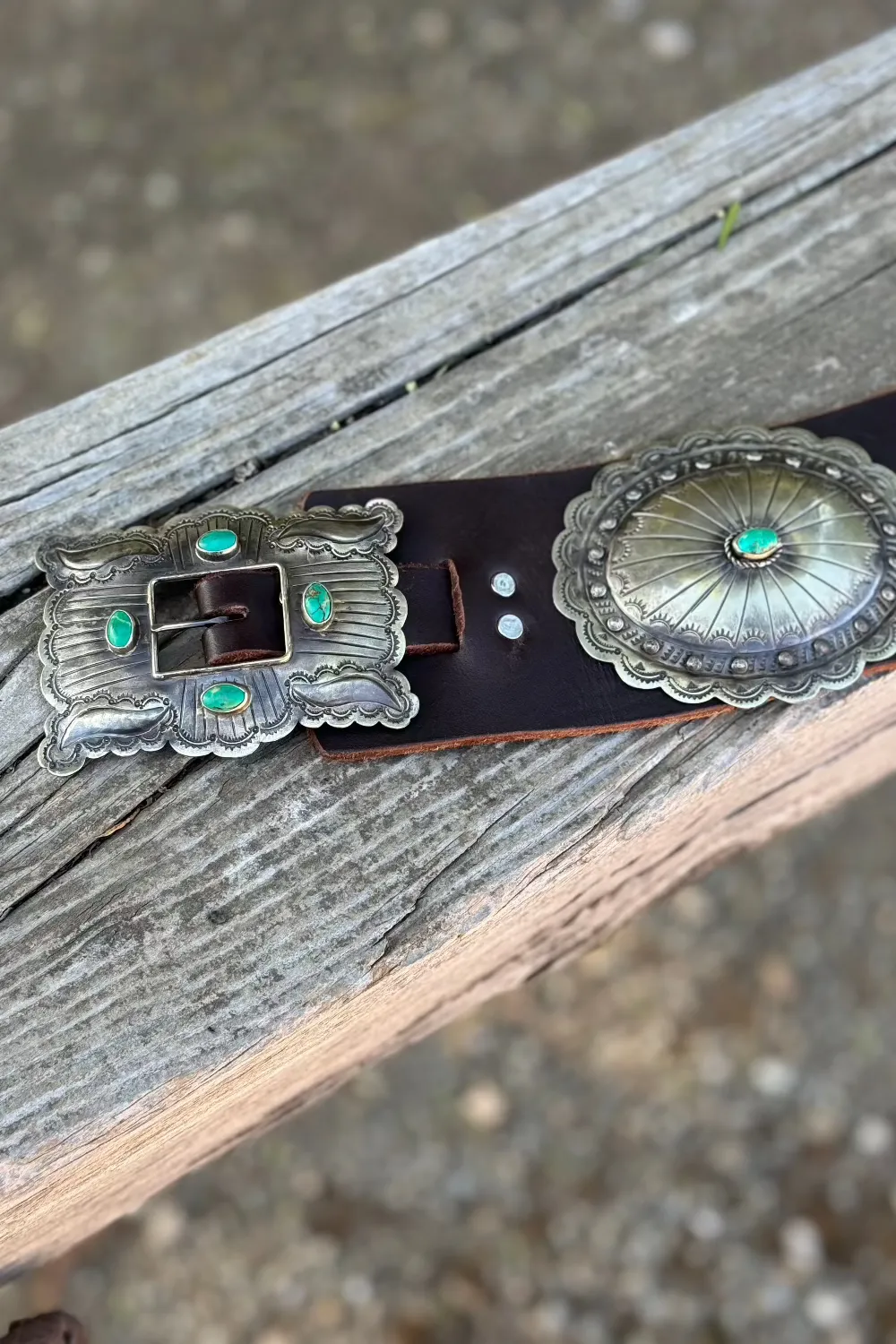 Turquoise Marvel Concho Belt