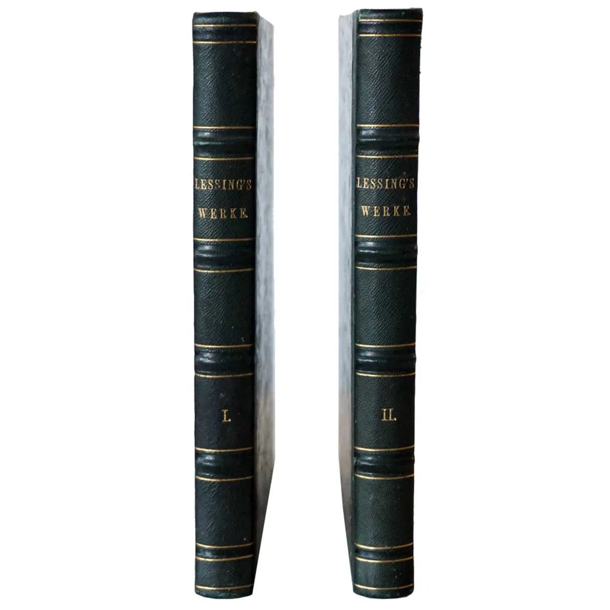 Two Volume German Books: Sammtliche Werke by Gotthold Ephraim Lessing