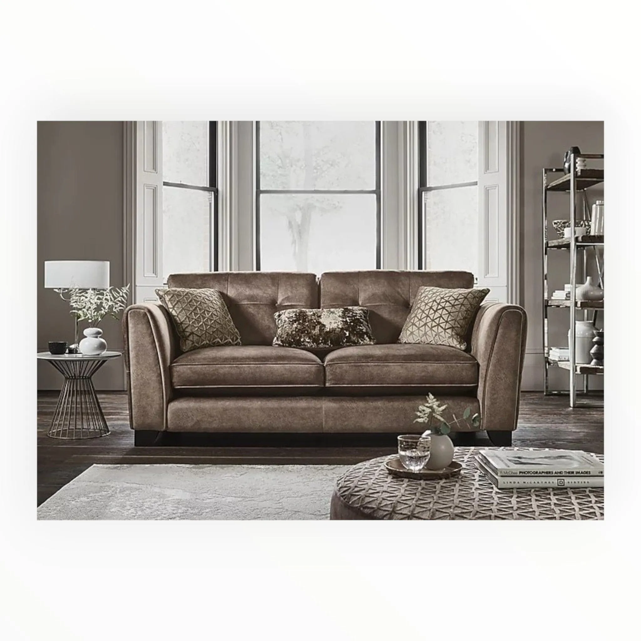 Upholstery Martindale Stanley JF818 Brown 140 cm